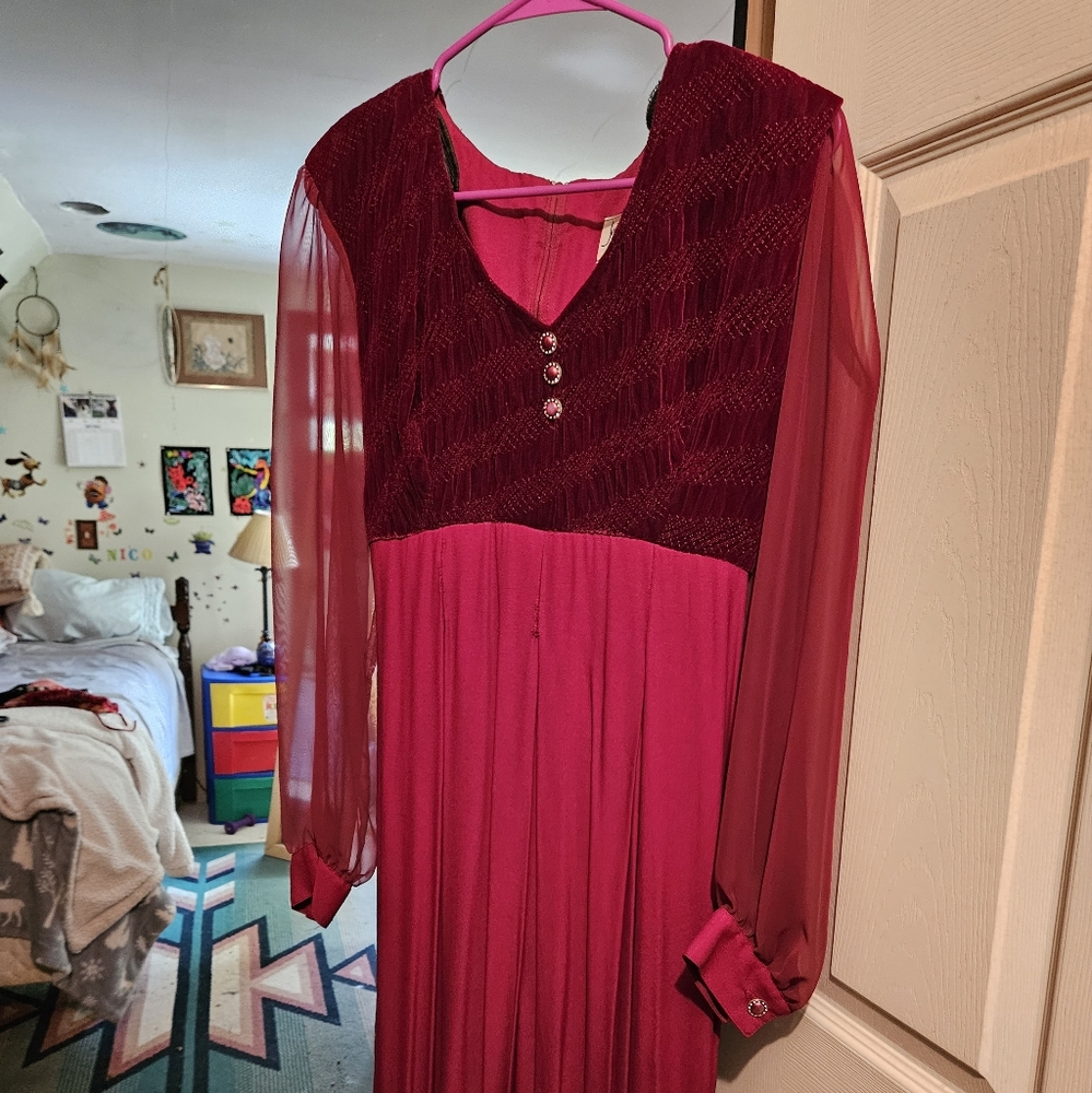 Vintage pant dress